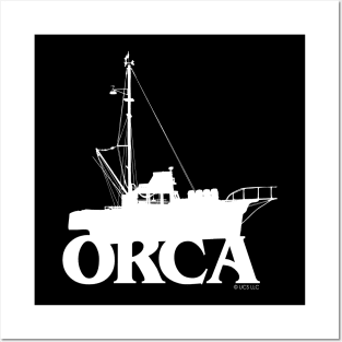 jaws, Orca Posters and Art